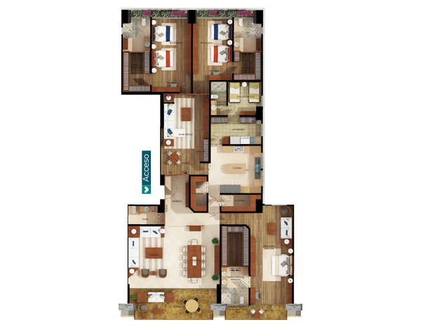 departamento tipo 2
