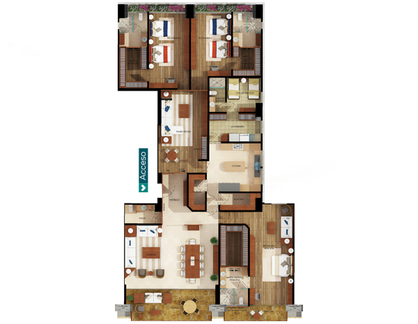 departamento tipo 3